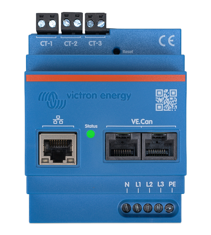 Medidores de energia VM-3P75CT, ET112, ET340, EM24 Ethernet e EM540